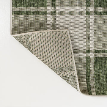 Sabine Traditional Farmhouse Bold Gingham Area Rug